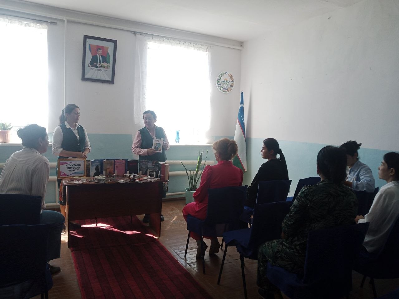 "To'xtang mutolaa vaqti" nomli davra suhbati